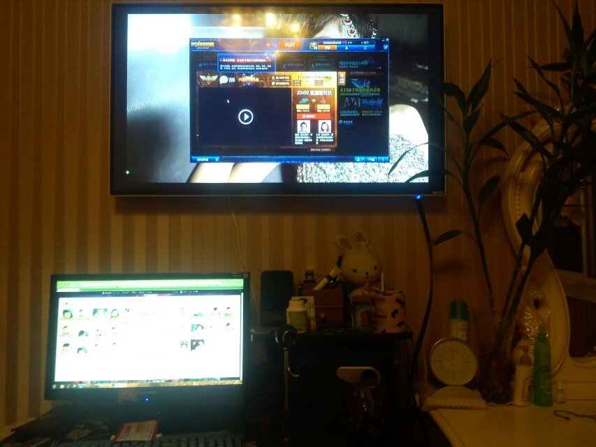 电脑连接电视显示不了全屏 - 酷开TV 酷开官方