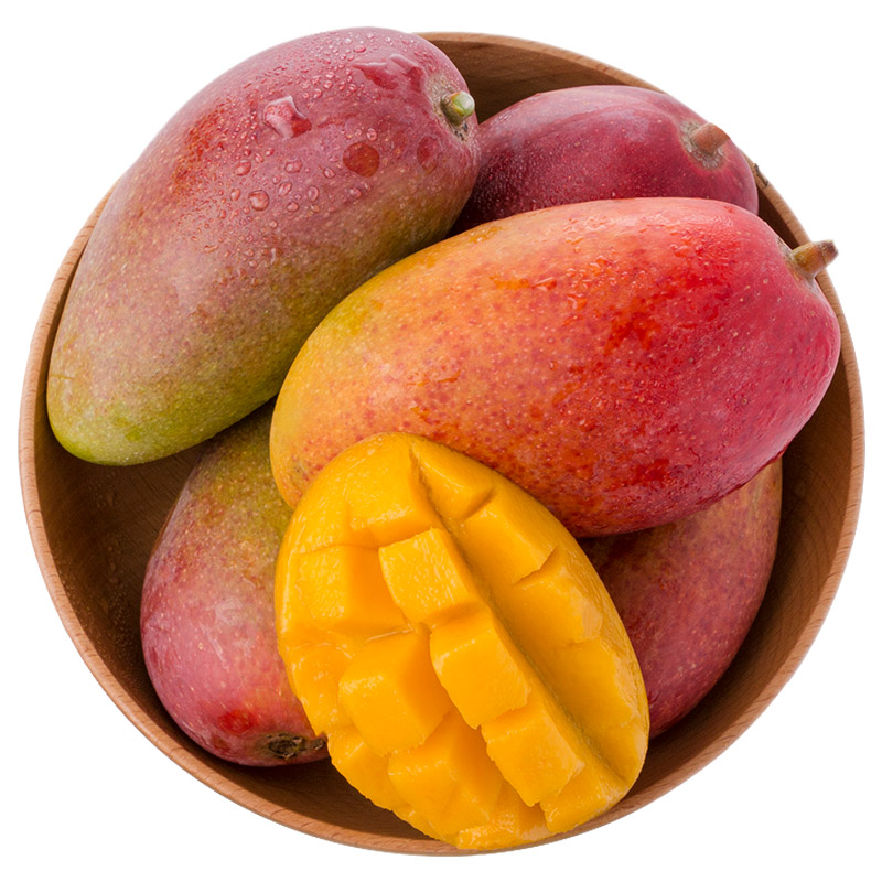 海南树上熟贵妃芒果 净重2kg装 单果100g以上 生鲜 新鲜水果