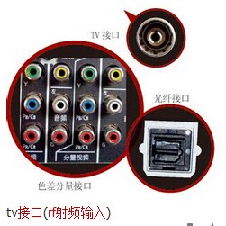 no.1,rf射频输入接口(有线电视接口).